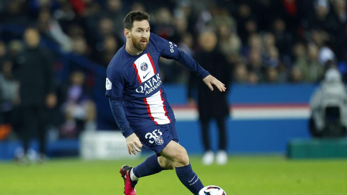Kontrak Lionel Messi bersama PSG saat ini akan habis pada Juni 2023. Foto: AP/Lewis Joly