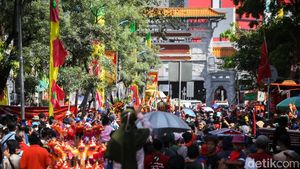 Meriahnya Festival Cap Go Meh di Pecinan Glodok Jakarta
