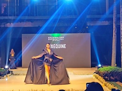 Potret Model Remaja Dunia di Catwalk Bali