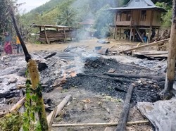 Warga Lembang Pinrang Protes Damkar Lamban Tangani Kebakaran