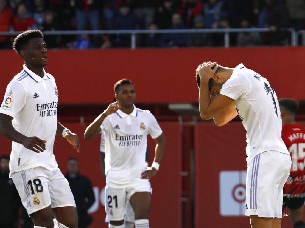 Asensio Gagal Penalti, Real Madrid Tumbang dari Mallorca Asensio Gagal Penalti, Real Madrid Tumbang dari Mallorca