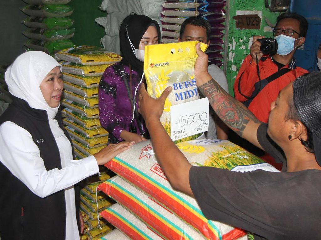 Stabilkan Harga beras, Bulog Gandeng Pemrov Jatim di Pasar Tradisional Stabilkan Harga beras, Bulog Gandeng Pemrov Jatim di Pasar Tradisional