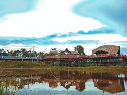 Melihat Taman Tapah Malenggang, Objek Wisata Baru di Batang Hari