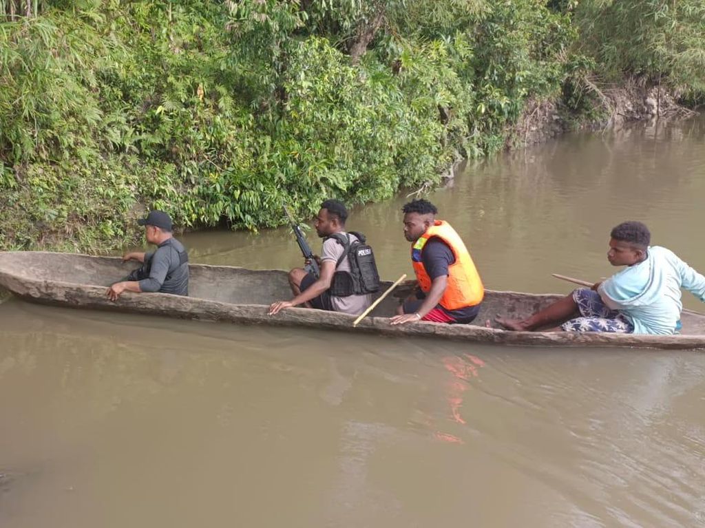 Anggota Polisi Korban Hilang di Sungai Digoel Ditemukan Tewas