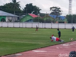 Jelang Laga PSM Vs Barito, Bek Yuran Fernandes Jalani Latihan Terpisah Jelang Laga PSM Vs Barito, Bek Yuran Fernandes Jalani Latihan Terpisah