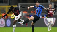 Mereka mencatatkan penguasaan bola sebesar 67 persen dibanding Milan yang hanya 33 persen.  