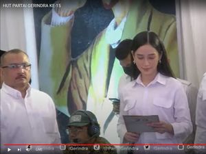 Ferdinand Hutahaean Muncul di HUT Ke-15 Gerindra