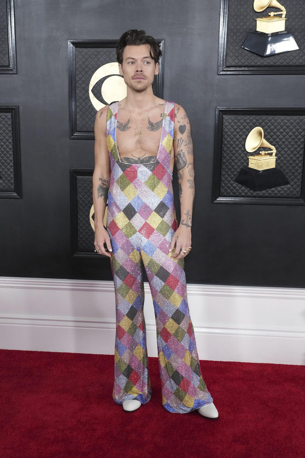 Harry Styles Harry Styles arrives at the 65th annual Grammy Awards on Sunday, Feb. 5, 2023, in Los Angeles. (Photo by Jordan Strauss/Invision/AP)