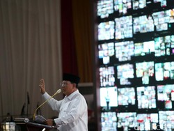 Prabowo Puji Jokowi di HUT Gerindra: Ini Bukan Saya Menjilat