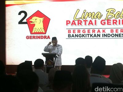 HUT ke-15 Gerindra, Teriakan Prabowo Presiden Menggema
