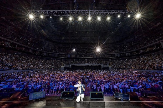 Kim Seon Ho menggelar Fan Meeting di Manila beberapa waktu lalu/Foto: Instagram.com/seonho__kim Kim Seon Ho menggelar Fan Meeting di Manila beberapa waktu lalu