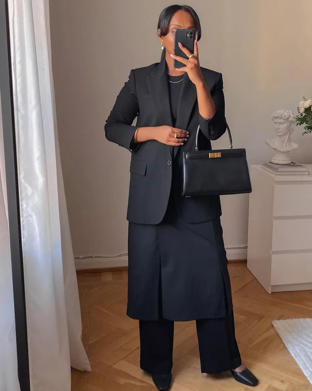 Lydia Tsegay | Foto: Website| lydiatsegay Mix & match rok dengan celana dari selebriti dan influencer dunia