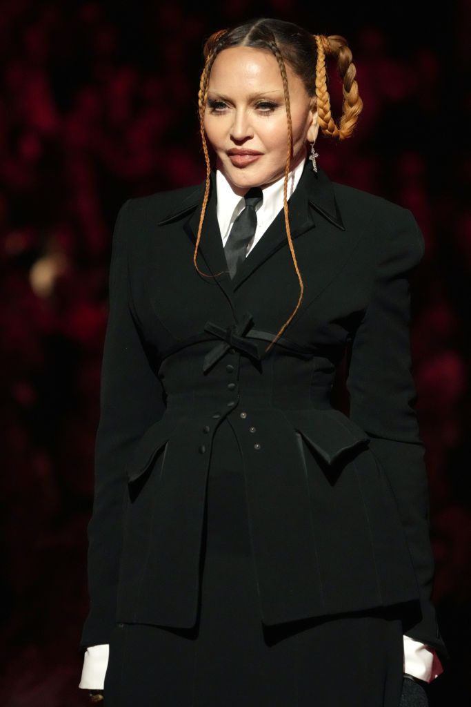 Madonna at the 65th Annual GRAMMY Awards held at Crypto.com Arena on February 5, 2023 in Los Angeles, California. (Photo by Christopher Polk/Variety via Getty Images)