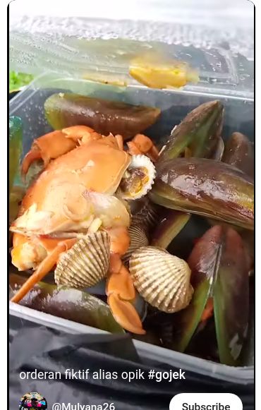 Orderan fitkif seafood