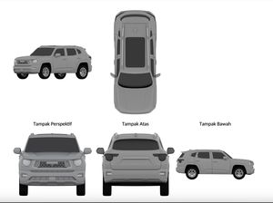 Great Wall Motor dari China Patenkan Desain SUV Baru di Indonesia, Ini Wujudnya