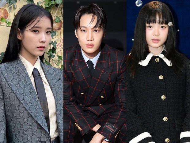 Potret IU, Kai (EXO), dan Hanni (NewJeans)