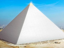 Mungkin Seperti Ini Wujud Piramida Sebelum Dibangun