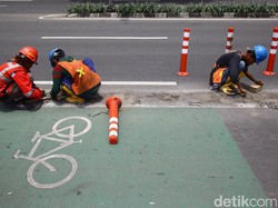 Dishub Jakarta Targetkan Bangun 3,8 Km Jalur Sepeda Tahun Ini