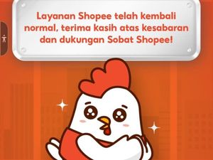 Sempat Error, Kini Shopee Sudah Bisa Digunakan Kembali Sempat Error, Kini Shopee Sudah Bisa Digunakan Kembali