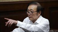 Ekspresi Surya Darmadi Dituntut Bui Seumur Hidup