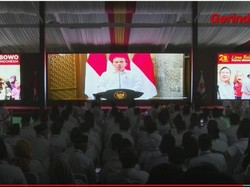 Jokowi Sebut Elektabilitas Gerindra dan Prabowo Berpotensi Teratas