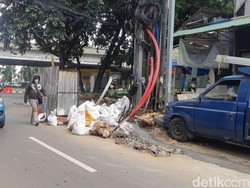 Update Jalan Seribu Galian Jaksel: Sebagian Diaspal, 2 Lubang Belum Kelar