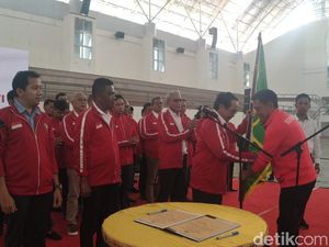 Rektor Unhas Dilantik Jadi Ketum PELTI Sulsel Periode 2023-2028