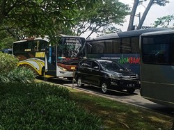 Usai Pembukaan Puncak 1 Abad NU, Warga Nahdliyin yang Pulang Terjebak Macet