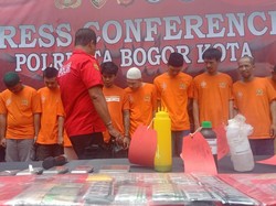 Polisi Tangkap 21 Orang Terkait Narkoba di Bogor, Ganja hingga Sabu Disita