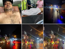 Diduga Mabuk, Mobil Tabrak Pemotor di Denpasar hingga Patah Tulang