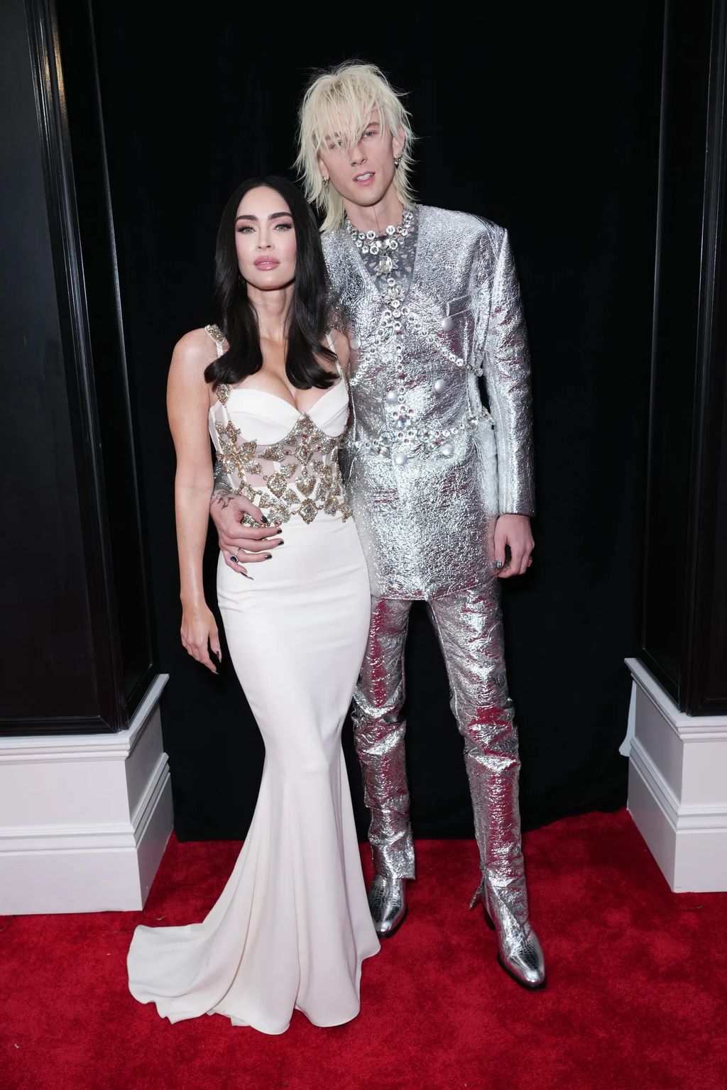 Megan Fox and MGK at the 2023 Grammy Awards