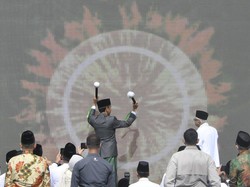 Tolong! 5 Beduk Besar di Puncak 1 Abad NU Sidoarjo Hilang