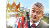 Bayangkan Ole Gunnar Solskjaer berhak atas trofi Premier League bersama Manchester United pada musim 2020/2021 yang direbut Man City. (Foto: Twitter)