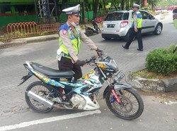 Polisi Gelar Operasi Keselamatan di Makassar, Ini 7 Pelanggaran yang Disasar