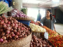 Pedagang Pasar Keluhkan Harga Bawang Merah di Denpasar, Tembus Rp 40 Ribu