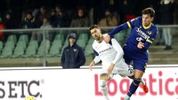 Di nomor empat ada pemain Lazio dari Liga Italia, Mattia Zaccagni dengan 58 kali dilanggar (AP)