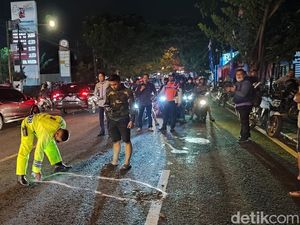 Kecelakaan di Depan SPBU Candisari Semarang, Seorang Pemotor Tewas
