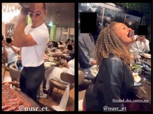 Salt Bae Layani Miliarder Isabel dos Santos, Buronan Paling Dicari di Dunia Salt Bae Layani Miliarder Isabel dos Santos, Buronan Paling Dicari di Dunia