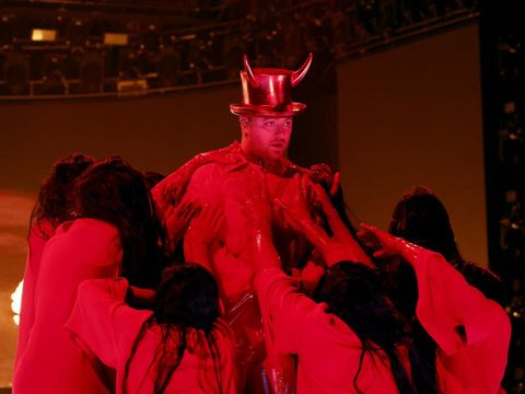 LOS ANGELES, CALIFORNIA - FEBRUARY 05: Sam Smith performs onstage during the 65th GRAMMY Awards at Crypto.com Arena on February 05, 2023 in Los Angeles, California.   Emma McIntyre/Getty Images for The Recording Academy/AFP (Photo by Emma McIntyre / GETTY IMAGES NORTH AMERICA / Getty Images via AFP)