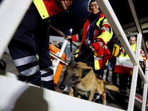 Tim SAR Jerman Terbang ke Turki untuk Bantu Korban Gempa Tim SAR Jerman Terbang ke Turki untuk Bantu Korban Gempa