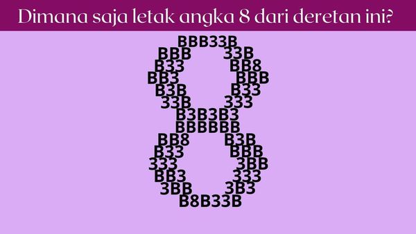 Tes Kejelian Mata, Punya Mata Sehat Harusnya Bisa Jawab dengan Cepat