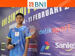 BNI Sirnas 2023: Unggulan Pertama Allong Ardian Mulus ke 16 Besar BNI Sirnas 2023: Unggulan Pertama Allong Ardian Mulus ke 16 Besar