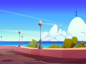 20 Contoh Gambar Pemandangan Alam yang Mudah Ditiru, Cocok untuk Berlatih!