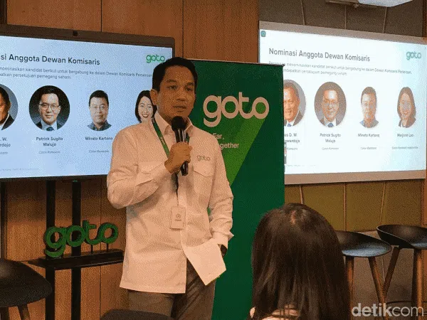 Sederet Wajah Baru yang Bakal Isi Jabatan Penting GOTO