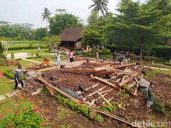 Joglo Balkondes Wanurejo di Borobudur Roboh, Kerugian Capai Rp 400 Juta