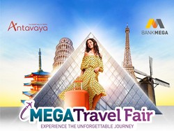 Serbu! Diskon Tiket Pesawat Hingga Rp 3 Juta di Mega Travel Fair