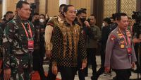 Momen Presiden Jokowi Hadiri Rapim TNI-Polri 2023