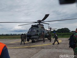 15 Pekerja Korban Sandera KKB Tiba dengan Selamat di Lanud Mimika