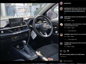 Tampilan Dashboard Daihatsu Ayla Terbaru, Mirip Punya Rocky