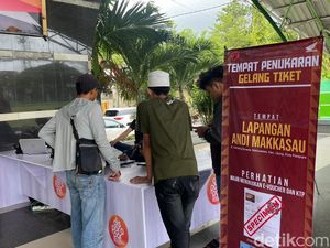 Laga PSM Vs Barito Diprediksi Sepi Penonton, Tiket Baru Terjual 600 Laga PSM Vs Barito Diprediksi Sepi Penonton, Tiket Baru Terjual 600